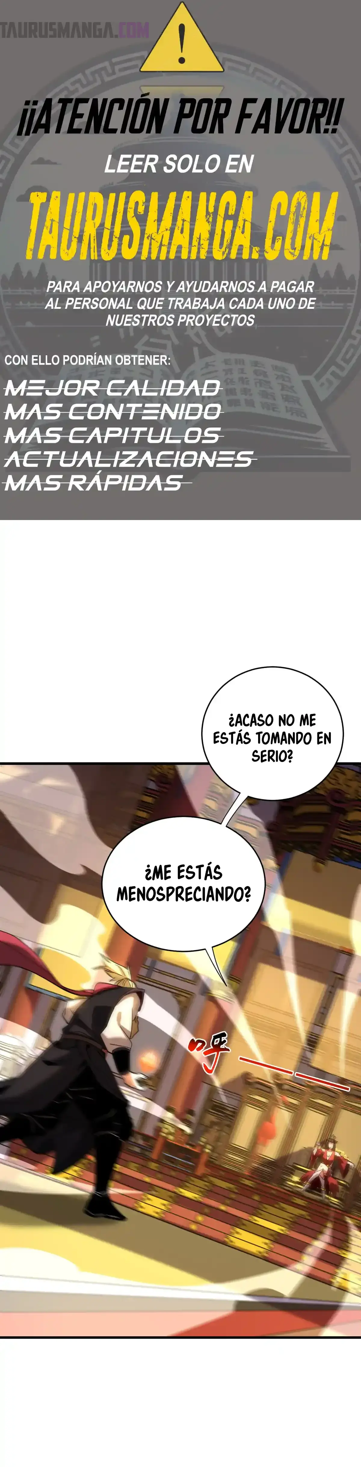 Mientras mis discípulas se matan, yo me relajo! > Capitulo 146 > Page 01